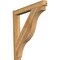 Ekena Millwork Funston Rough Sawn Arts and Crafts Outlooker, Western Red Cedar, 6"W x 42"D x 42"H OUT06X42X42FST03RWR - alternate 1